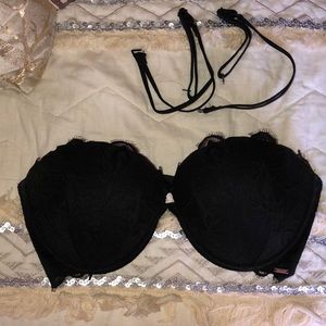Victoria Secret Pink Date Plunge Push Up Bra